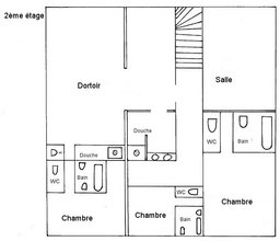 plan maison 2eme etage